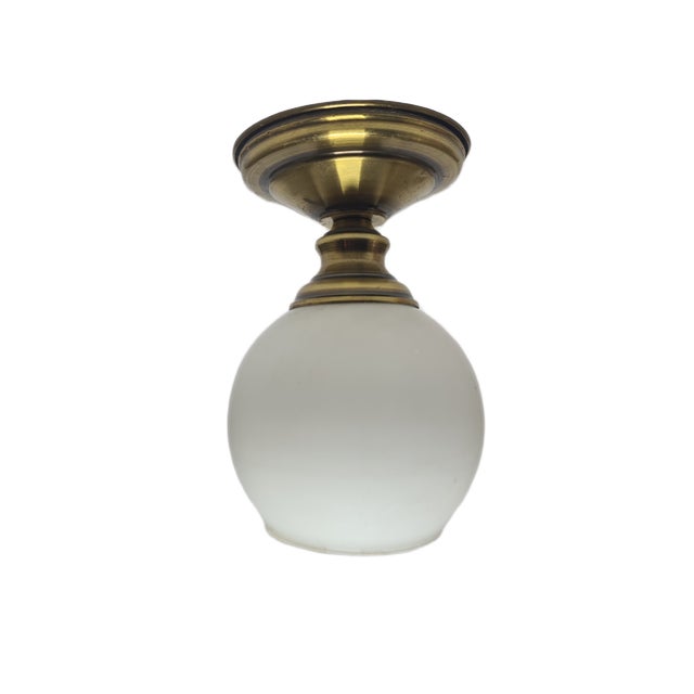 Vintage Communist Ceiling Light, Poland, 1970s For Sale - Image 10 of 11