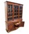 Brown High End Vintage Solid Mahogany Traditional Style 56" China Cabinet W. Bubble Glass For Sale - Image 8 of 13