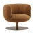 Mid-Century Modern Mid Century Modern Style Autumn Swivel Chair For Sale - Image 3 of 6