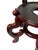 This is a beautiful, traditional Chinese carved wood display stand, perfect for elevating large porcelain fishbowls,...