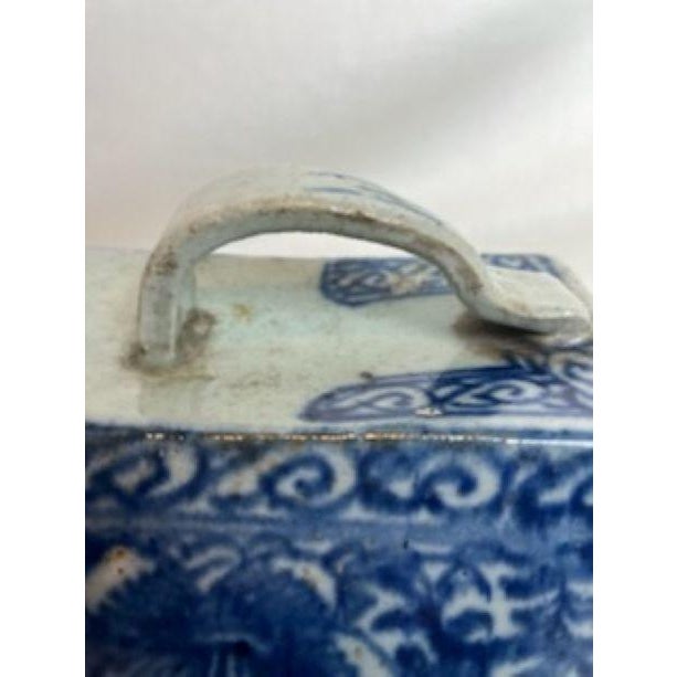 Antique Chinese Porcelain Urinal/Chamber Pot For Sale - Image 10 of 11