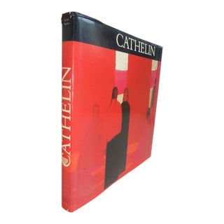 1981 'Cathelin' by Acatos - Coffee Table Modern Art Monograph Book For Sale