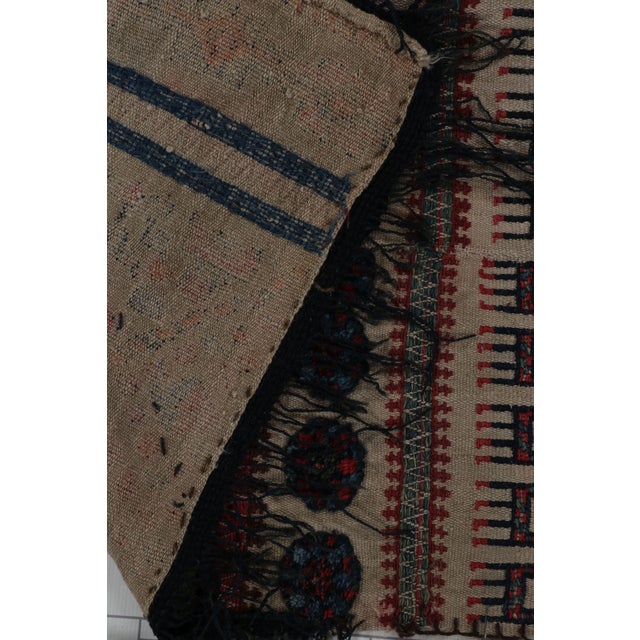 Beige Late 18th Century Antique Persian Horse Cover With Colorful Geometric Patterns, From Rug & Kilim For Sale - Image 8 of 8