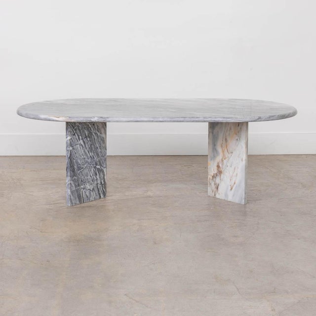 1960s Italian Marble Coffee Table For Sale In Los Angeles - Image 6 of 11
