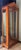 Wood Hickory White Neo-Classical Biedermeier Style Walnut Vitrines Cabinets - Pair For Sale - Image 7 of 8