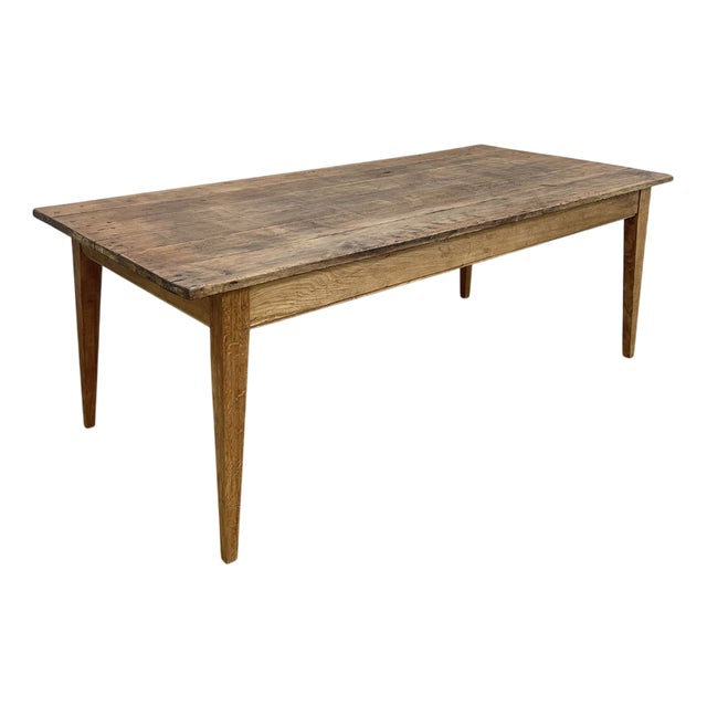 Farmhouse Table in Oak, 1890s For Sale