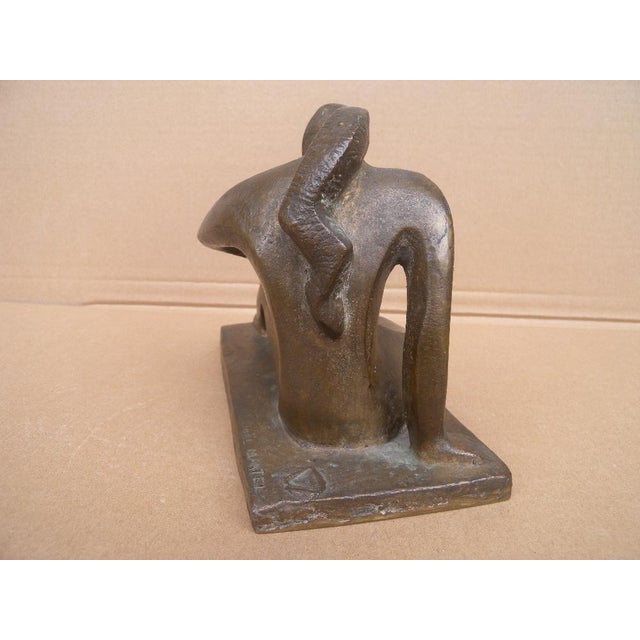 Joel & Jan Martel, Art Deco Bronze Figure Sculpture, 1930s, Bronze For Sale - Image 4 of 18