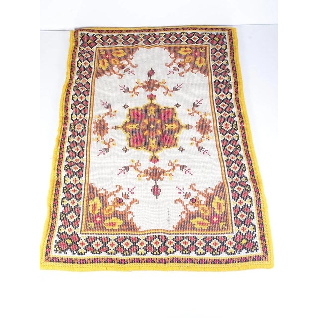 Mid-Century Czechoslovakian Wool Runner Rug, 1960s For Sale - Image 6 of 9