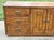 Wood Vintage Drexel Heritage Campaign 9 Drawer Dresser For Sale - Image 7 of 14