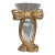 Vintage Dorothy Draper Style Gold Gilt Trompe L’Oleil Vase For Sale