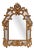 Rococo Style Gilt Mirror with Marbled Glass Border from Deknudt, Belgium, 1974 For Sale