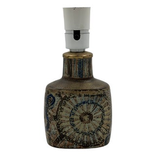 Mid-Century Modern Baca Ceramic Table Lamp by Nils Thorsson for Royal Copenhagen, 1970s For Sale