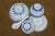 Vintage Chinese Rice Eye Grain Translucent Blue Porcelain Dinnerware - 10 Pc For Sale - Image 11 of 11