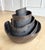 Monumental 1970s Brutalist Signed Studio Pottery Spiral Sculpture / Vessel / Vase For Sale In Chicago - Image 6 of 13