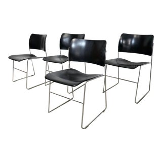 Mid-Century Modern David Rowland Chairs - Set of Four For Sale