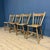 Wood Dutch Painted Kitchen Chairs, Set of 4 For Sale - Image 7 of 18