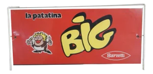 Barzetti Patatina Tin Sign, 1960