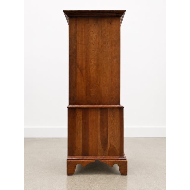 Chippendale 1960s Unique Furniture Makers 6 Drawer Tallboy For Sale - Image 3 of 10
