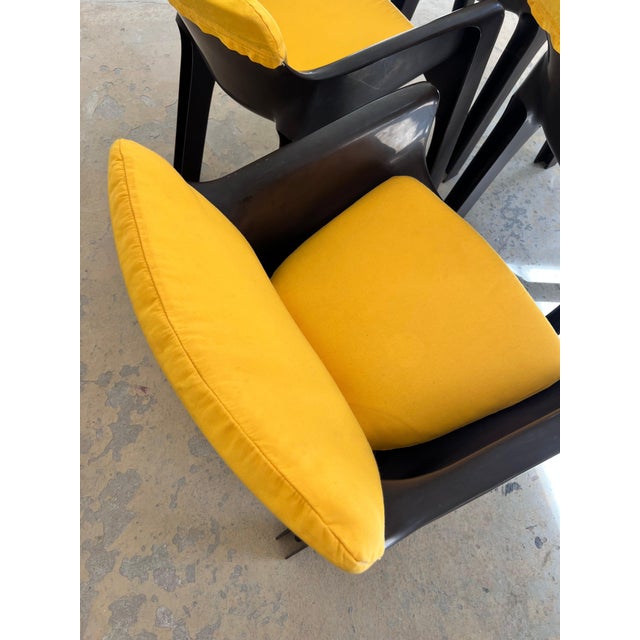 Brown Gaudi Chair by Vico Magistretti for Artemide, 1970s For Sale - Image 8 of 11