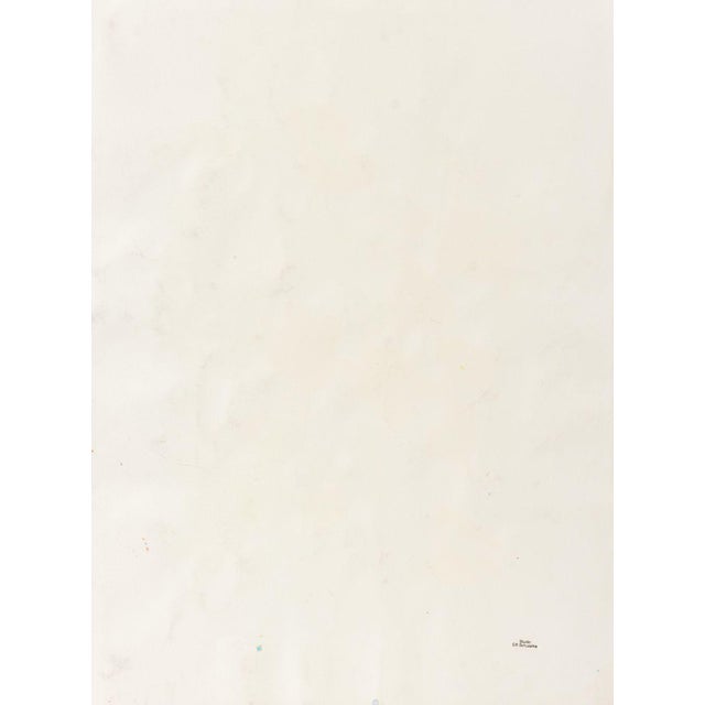 White Elfi Schuselka Geometric Compositions Mix Media, 2 For Sale - Image 8 of 8