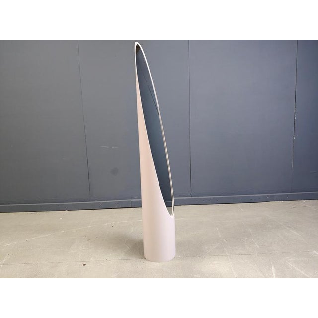 Glass Unghia Mirror, Italy, 1970s For Sale - Image 7 of 12