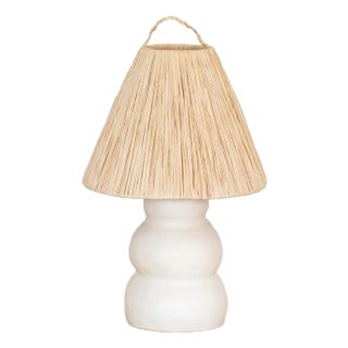 Ceramic Wave Lamp, Large For Sale