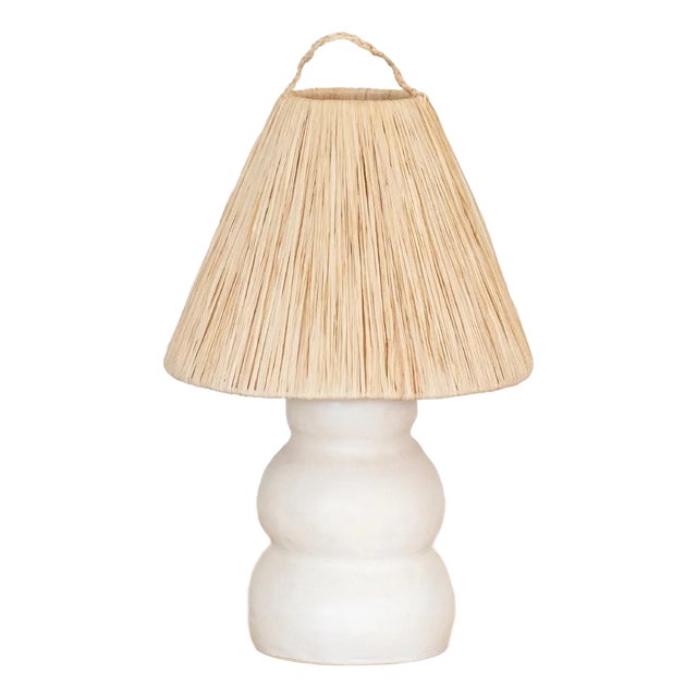 Ceramic Wave Lamp, Large For Sale