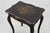 19th Century Black Wooden Side Table with Drawer, France For Sale - Image 3 of 16