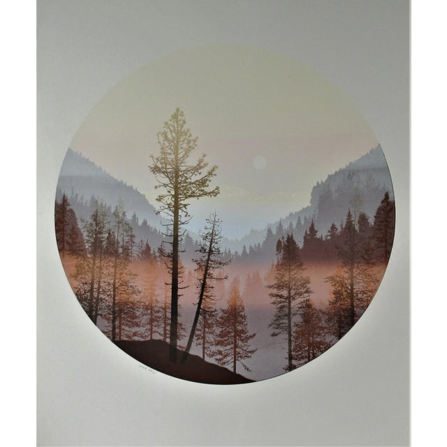 Gray Virgil Trasher, Pair of serigraphs, Twin Lake and Lake View, 1986 For Sale - Image 8 of 8