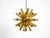 Beautiful, giant 1960s space age brass ceiling lamp by j.t. Kalmar. a stunning, high-quality, timeless design from the...