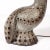 Mid-Century Peacock Table Lamp in Ceramic With Textural Gradient Umber Glaze For Sale - Image 18 of 18