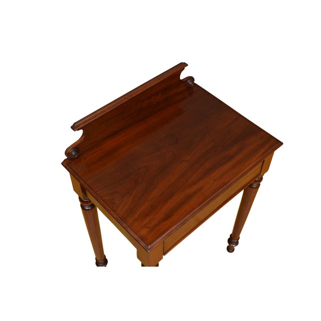 Brown Figured Mahogany Console Table from Druce and Co., 1840 For Sale - Image 8 of 17