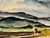 Rustic Henry Emil Salloch Original Watercolor on Paper Southwestern Landscape, 1935. For Sale - Image 3 of 8