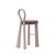Mary III Bar Chairs in Wood with Lacquered Legs by Ottiu, Set of 6 For Sale - Image 4 of 8