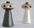 1980s 1980s David Gil for Bennington Potters Mr. Salt and Mrs. Pepper Ceramic Shakers Cork Stoppers For Sale - Image 5 of 12
