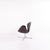 Swan chair designed by Arne Jacobsen and produced by Fritz Hansen in 2002. Upholstered in Dark Brown leather, with a depth...