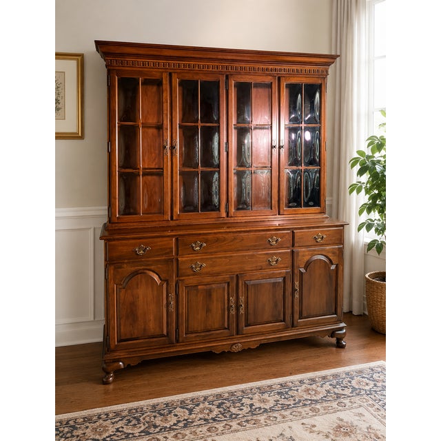 Elevate your dining space with this magnificent, masterfully crafted piece of American design history. Produced in...