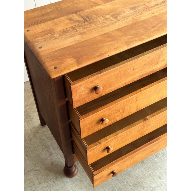 Early 20th Century Birdseye Maple Chest of Drawers For Sale - Image 13 of 17
