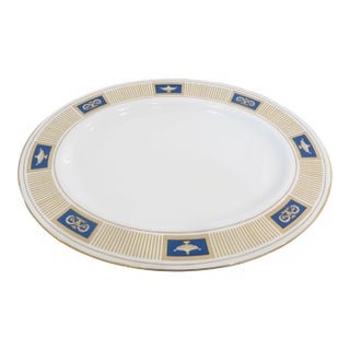 Vintage English Coalport Palladian Porcelain Platter For Sale
