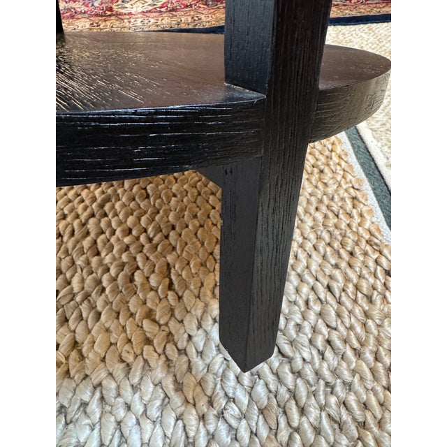 Contemporary Crate & Barrel Clairemont Side Table For Sale - Image 3 of 12