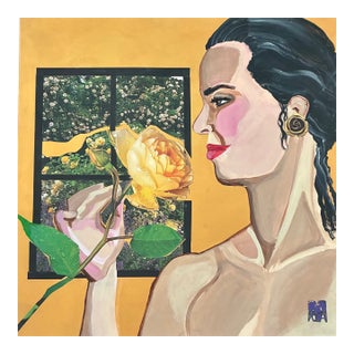 Scents Memory, Original Collage by Adria Becker For Sale