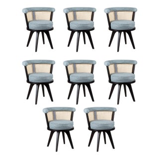George Dining Chairs by Wood Tailors Club, Set of 8 For Sale