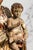 Large Antique 19th Century Mary Jesus Statue Carved Polychrome Wood Religious Sculpture For Sale - Image 4 of 18