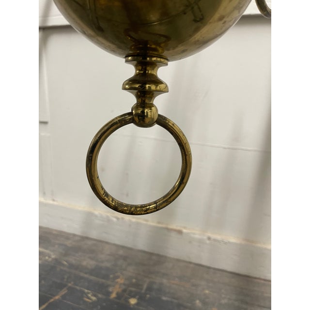 Antique Ten-Light Brass Dutch Baroque Style Chandelier For Sale - Image 15 of 17