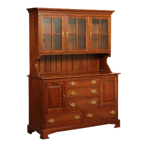 Stickley Chippendale Style Cherry China Cabinet
