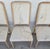 Ivory Coastal Carved Faux Rope Solid Wood Dining Chairs Abstract Upholstery Set of 6 For Sale - Image 8 of 18