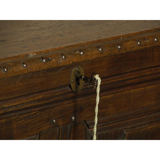17th Century 17th-C. French Inlaid Coffer For Sale - Image 5 of 10
