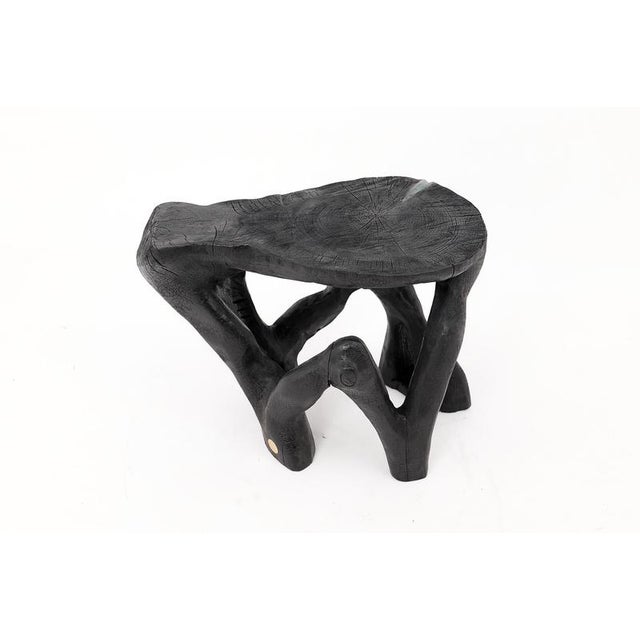 Contemporary Rustic Sculptural Coffee Table by Logniture For Sale - Image 3 of 18