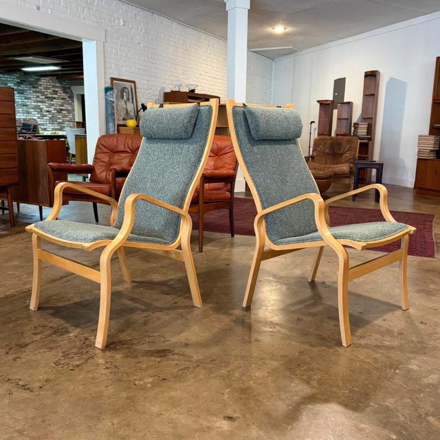 Mid-Century Modern Finn Østergaard Lounge Chairs, Denmark, 1960s, Attributed For Sale - Image 3 of 8