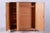 Bauhaus Wardrobe in Oak and Chrome-Plated Steel, Czechia, 1930s For Sale - Image 10 of 12